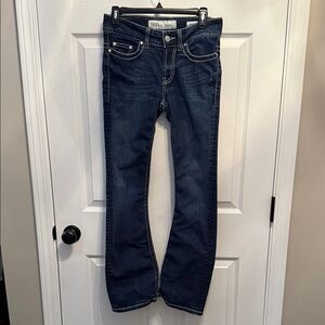BKE Women's Size 26 R Bootcut Jeans - Dark Blue